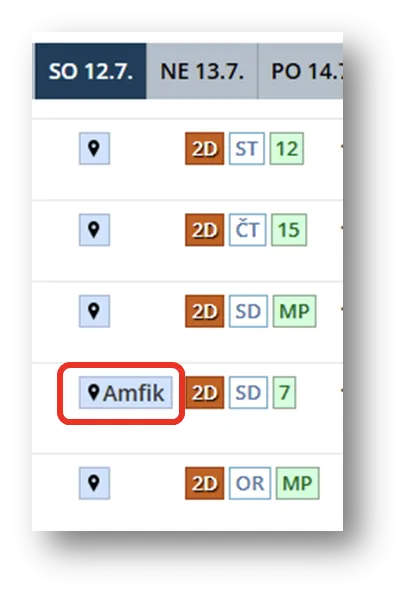 Amphitheater program